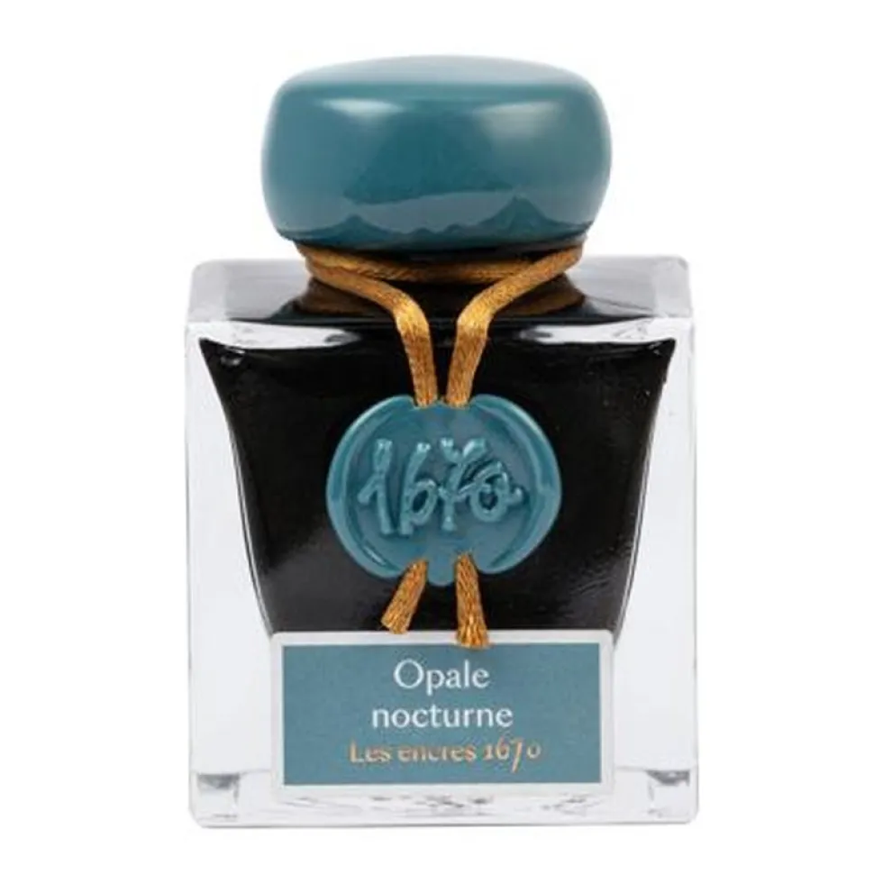 Atrament 1670 w butelce - J.Herbin - Opale Nocturne 50 ml