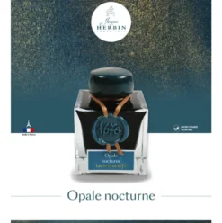 Atrament 1670 w butelce - J.Herbin - Opale Nocturne 50 ml