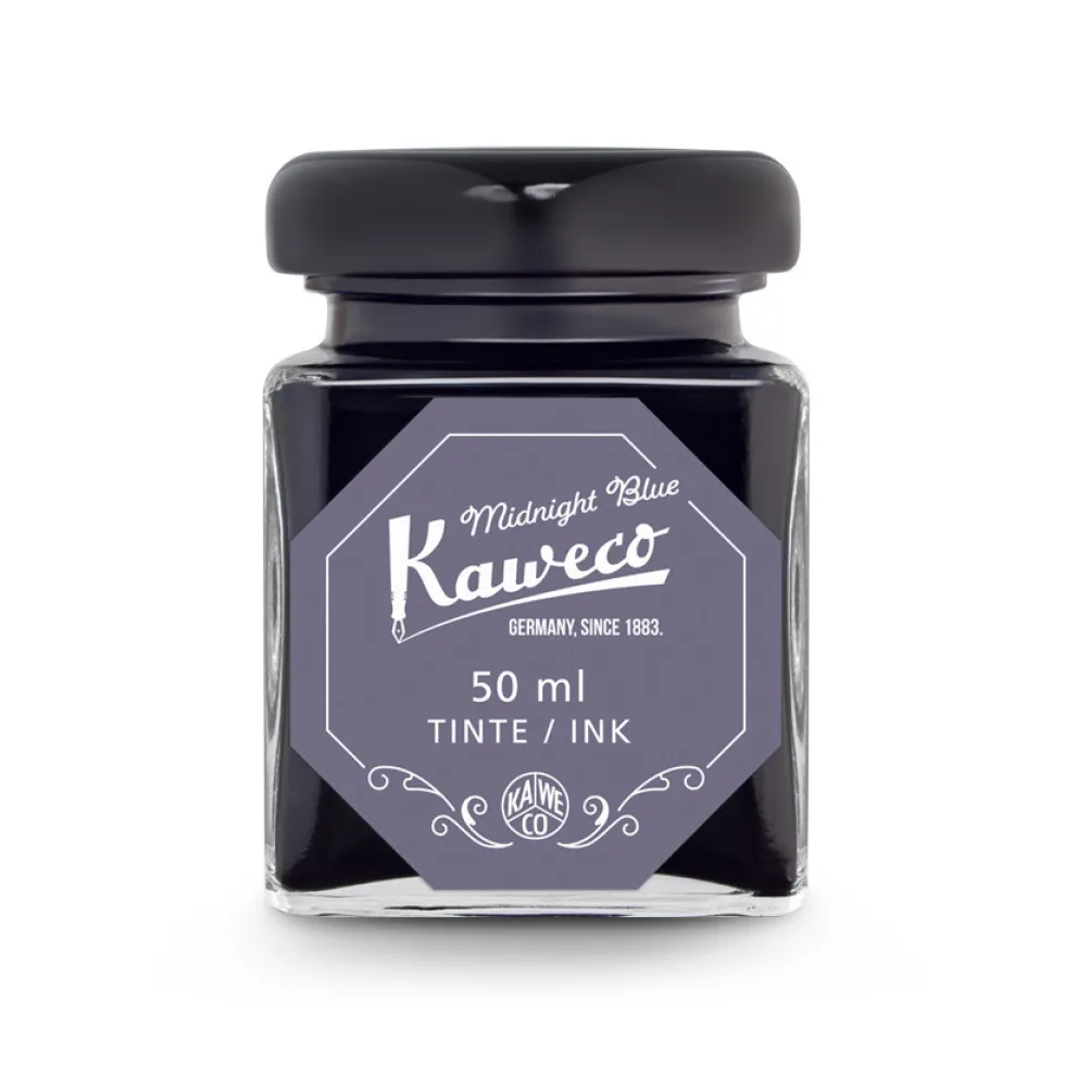 Atrament w butelce - Kaweco - Midnight Blue, 50 ml