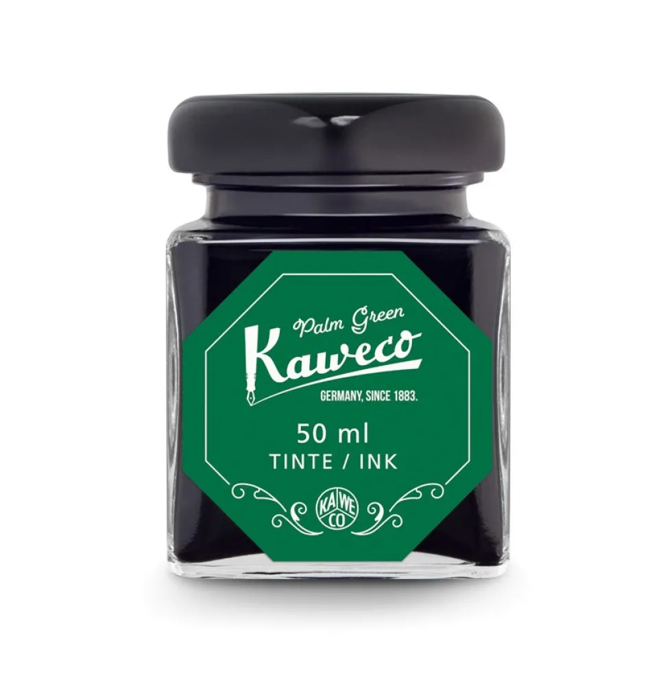 Atrament w butelce - Kaweco - Palm Green, 50 ml