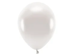 Balony lateksowe Eco, metalizowane - perłowe, 30 cm, 10 szt.