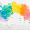 Balony lateksowe Eco Pastel - kolorowe, 26 cm, 100 szt.