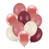 Balony lateksowe - różowe, 10 szt.