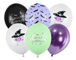 Balony lateksowe, Witch - 30 cm, 6 szt.