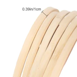 Bambusowa obręcz do makramy - Simply Crafting - Koło, 25 cm