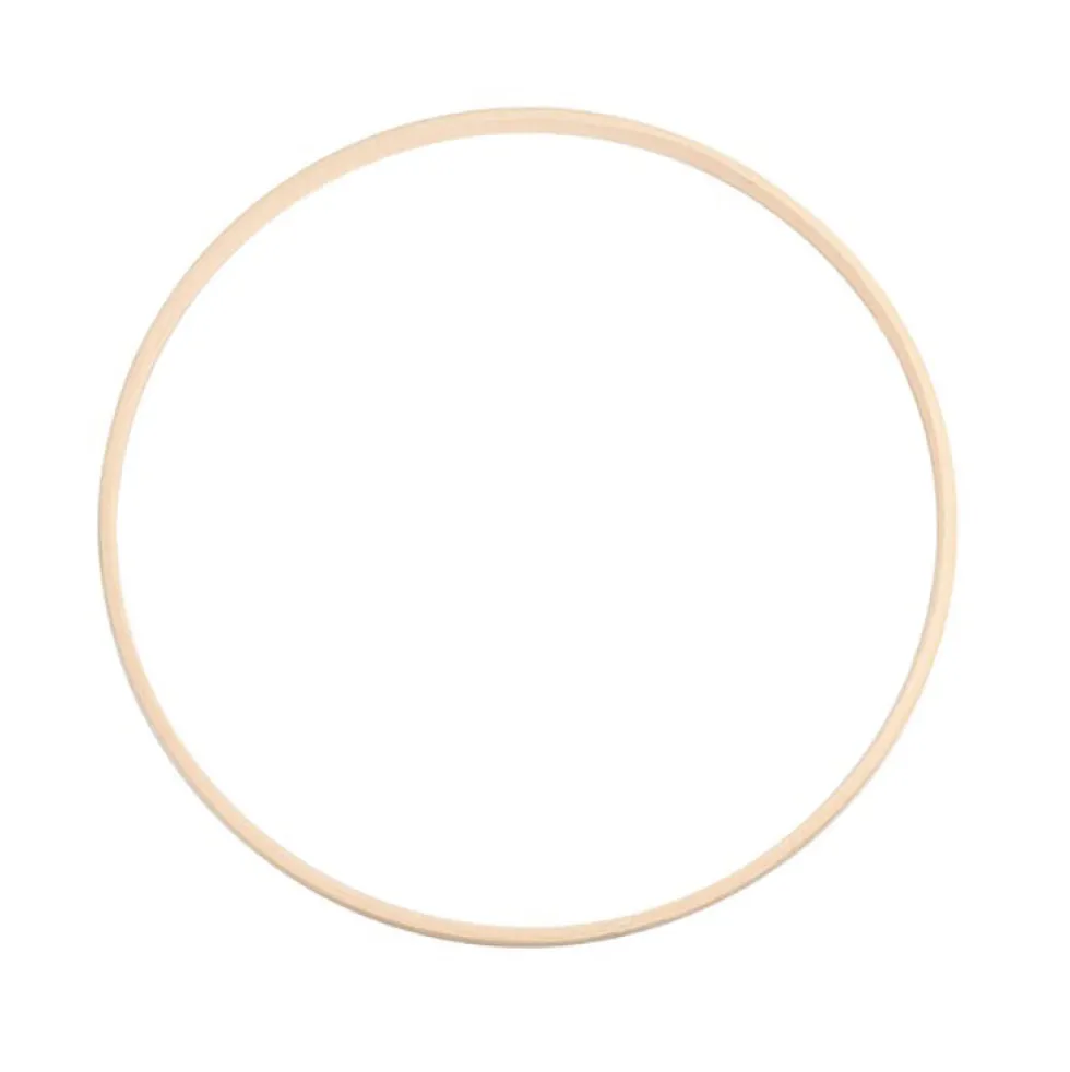 Bambusowa obręcz do makramy - Simply Crafting - Koło, 20 cm