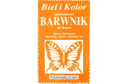 Barwnik do tkanin - Biel i kolor - pomarańczowy, 10 g