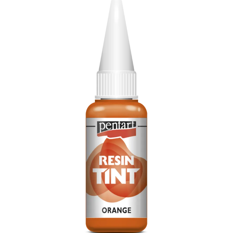 Barwnik do żywic epoksydowych, matowy - Pentart - pomarańczowy, 20 ml