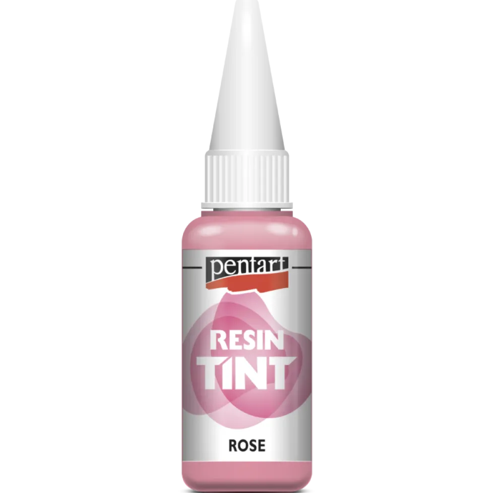 Barwnik do żywic epoksydowych, matowy - Pentart - różowy, 20 ml