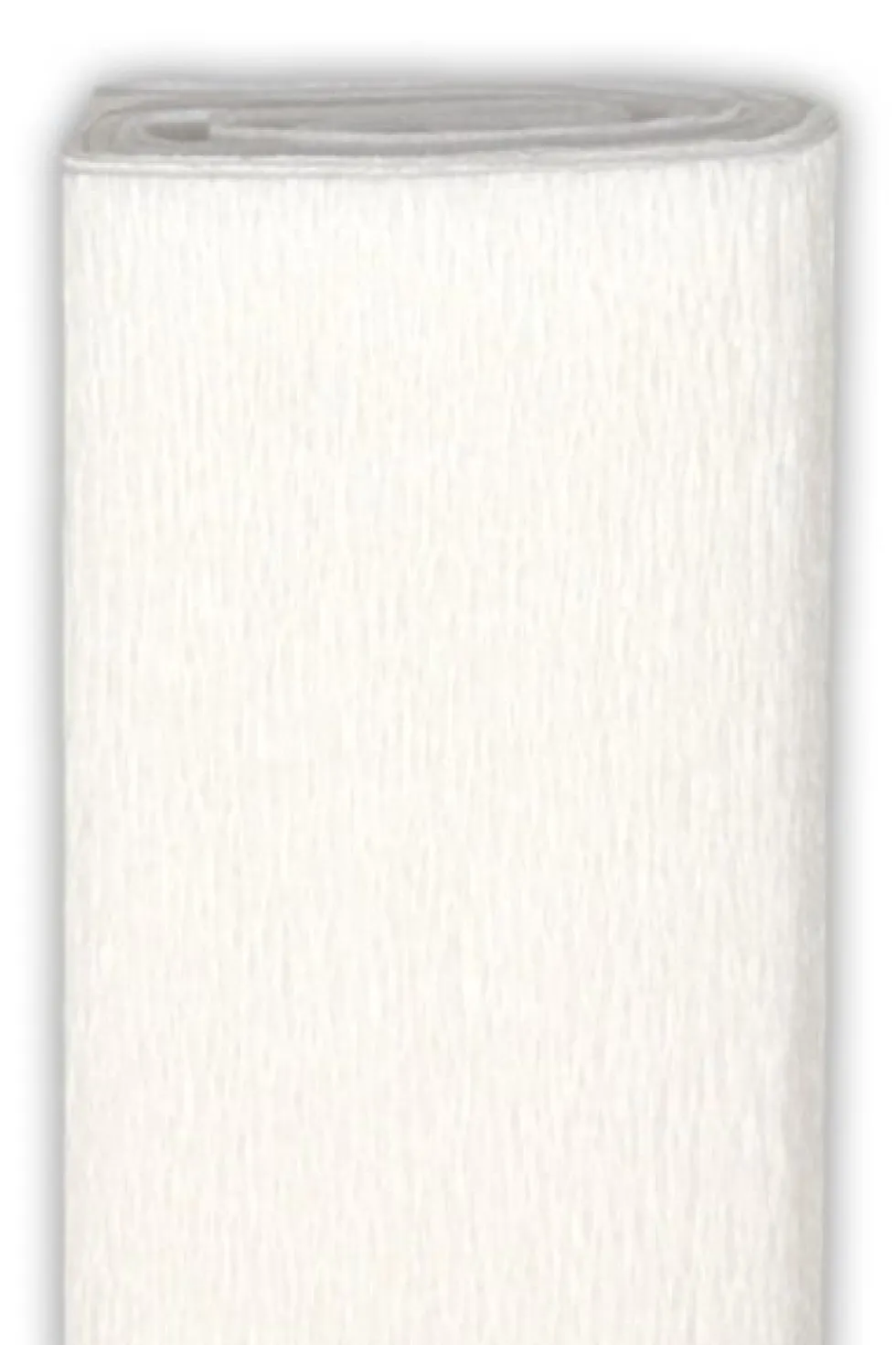 Bibuła marszczona - biała, 50 x 200 cm