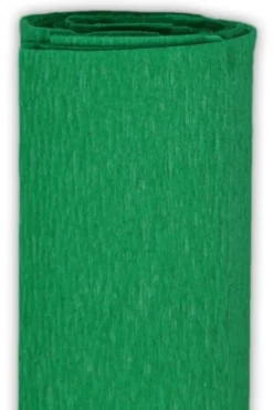 Bibuła marszczona - zielona, 50 x 200 cm