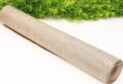 Bieżnik jutowy materiał dekoracyjny - naturalny jasny 48 cm x 4,5 m