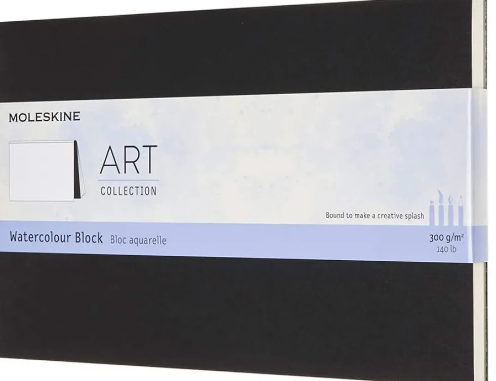 Blok do akwareli Art Collection - Moleskine - 13 x 21 cm 300 g 20 ark.