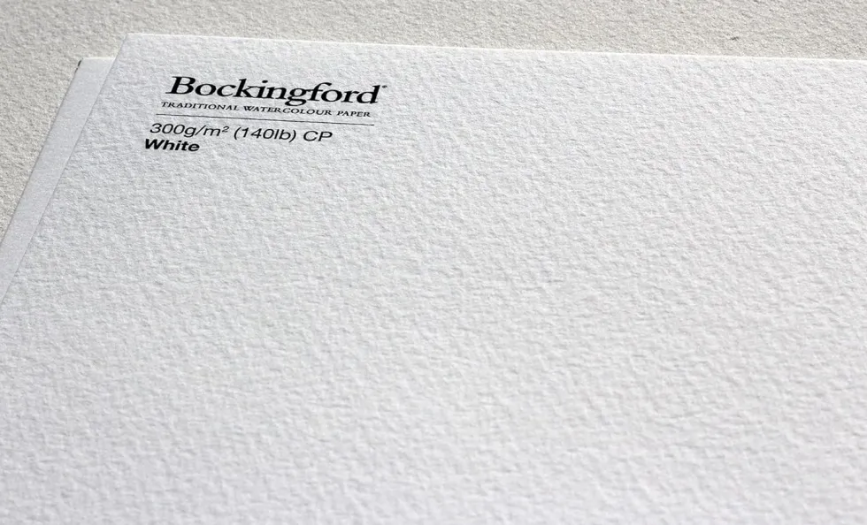 Blok do akwareli Bockingford - cold press, 21 x 29,7 cm, 300 g, 12 ark.