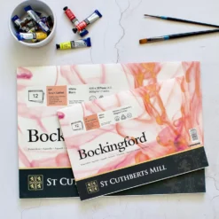 Blok do akwareli Bockingford - hot press, 29,7 x 42 cm, 300 g, 12 ark.