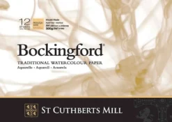 Blok do akwareli Bockingford - rough, 21 x 29,7 cm, 300 g, 12 ark.