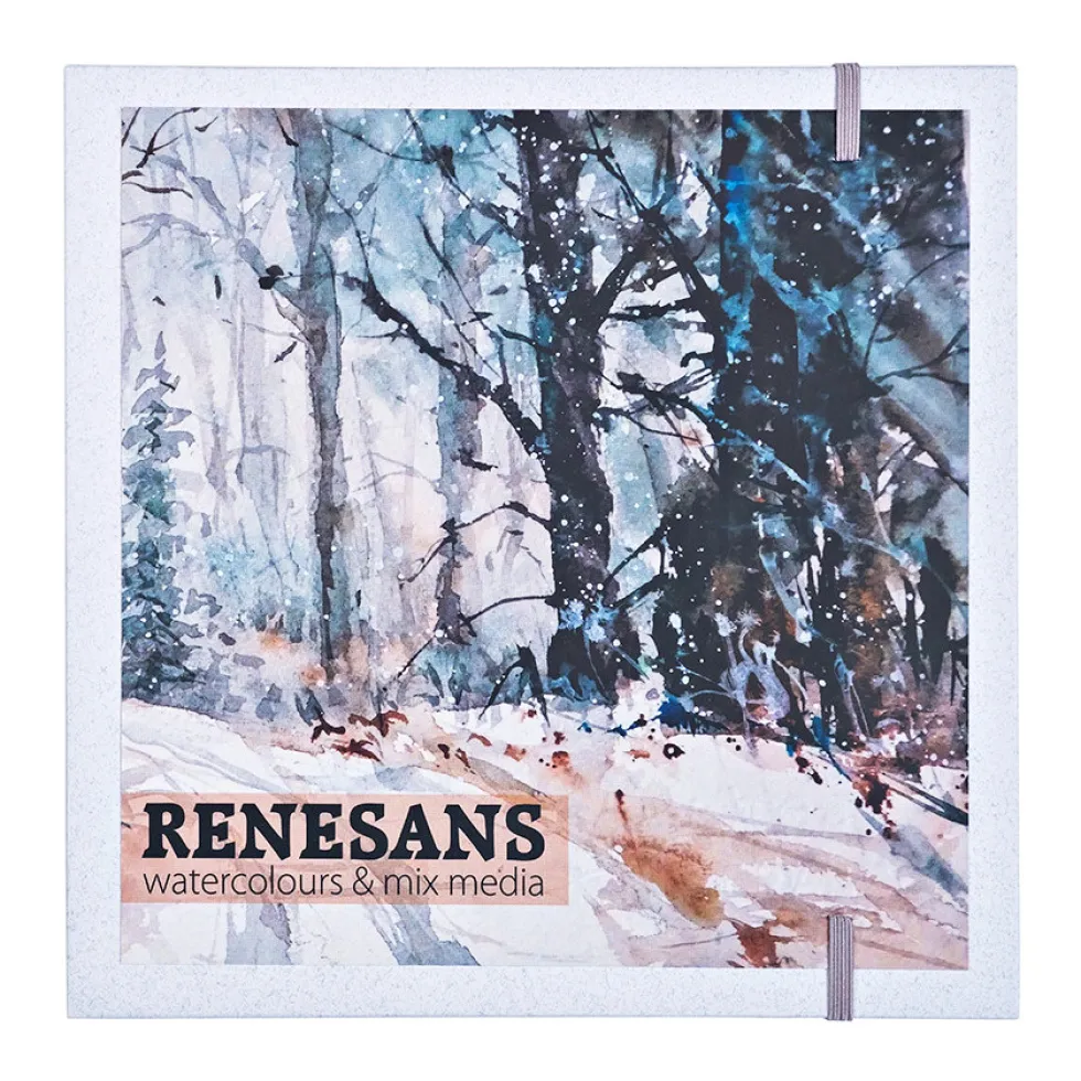 Blok do akwareli i mixed media Etrusca 21 x 21 cm - Renesans - 300 g/m2
