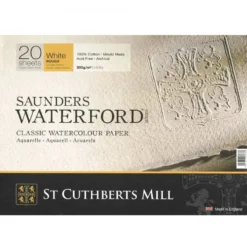 Blok do akwareli Saunders Waterford - rough, 51 x 36 cm, 300 g, 20 ark.