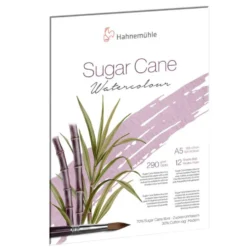 Blok do akwareli Sugar Cane Watercolour - Hahnemühle - A5, 290 g, 12 ark.