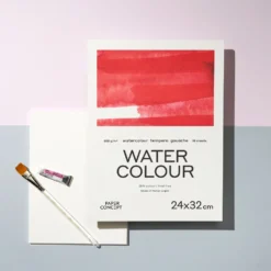 Blok do akwareli Watercolour na spirali - PaperConcept - cold press A5 300 g 10 ark.