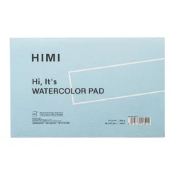 Blok do akwareli 14 x 21,6 cm - HIMI - Blue 300 g 20 ark.