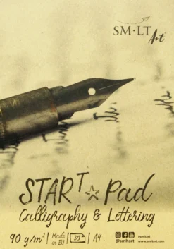 Blok do kaligrafii i letteringu Start Pad - SM-LT - A4, 90 g/m2, 30 ark.