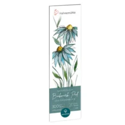 Blok do zakładek, Bookmark Pad - Hahnemühle - 5,5 x 20 cm, 300 g, 15 ark.