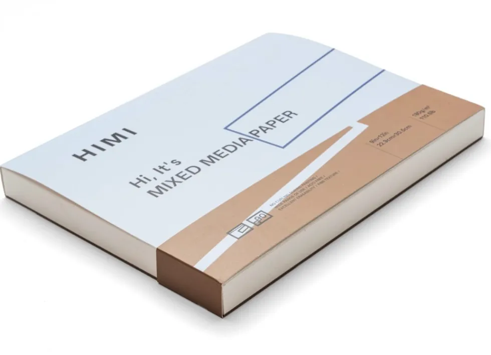 Blok Mixed Media 22,9 x 30,5 cm - HIMI - 180 g 90 ark.