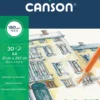 Blok rysunkowy 1557 - Canson - A4, 180 g, 30 ark.