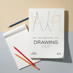 Blok rysunkowy Drawing - PaperConcept - medium grain A3 120 g 50 ark.