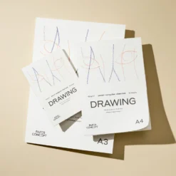 Blok rysunkowy Drawing - PaperConcept - medium grain A3 120 g 50 ark.