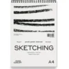 Blok szkicowy Sketching na spirali - PaperConcept - medium grain A4 90 g 50 ark.
