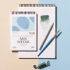 Blok uniwersalny Mix Media na spirali - PaperConcept - medium grain A4 250 g 25 ark.