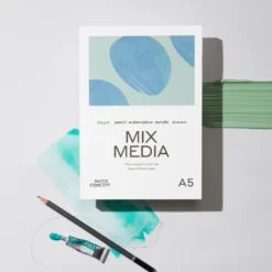 Blok uniwersalny Mix Media - PaperConcept - medium grain 30 x 30 cm 250 g 25 ark.