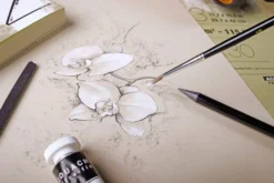 Blok uniwersalny Paint'On Mixed Media - Clairefontaine - naturalny, A5, 250g, 30 ark.