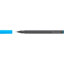 Cienkopis Grip Finepen - Faber-Castell - błękitny