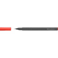 Cienkopis Grip Finepen - Faber-Castell - czerwony