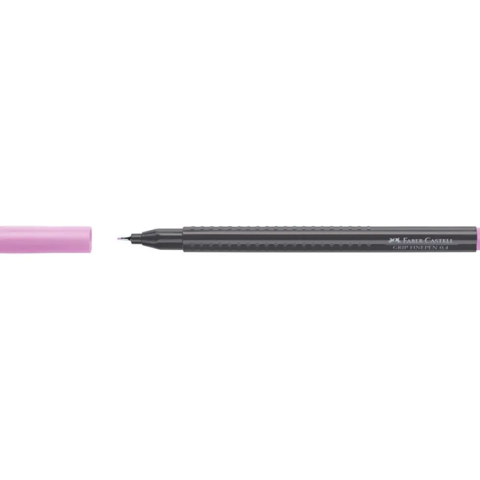 Cienkopis Grip Finepen - Faber-Castell - różowy