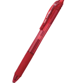 Cienkopis kulkowy EnerGel 105 - Pentel - czerwony, 0,5 mm