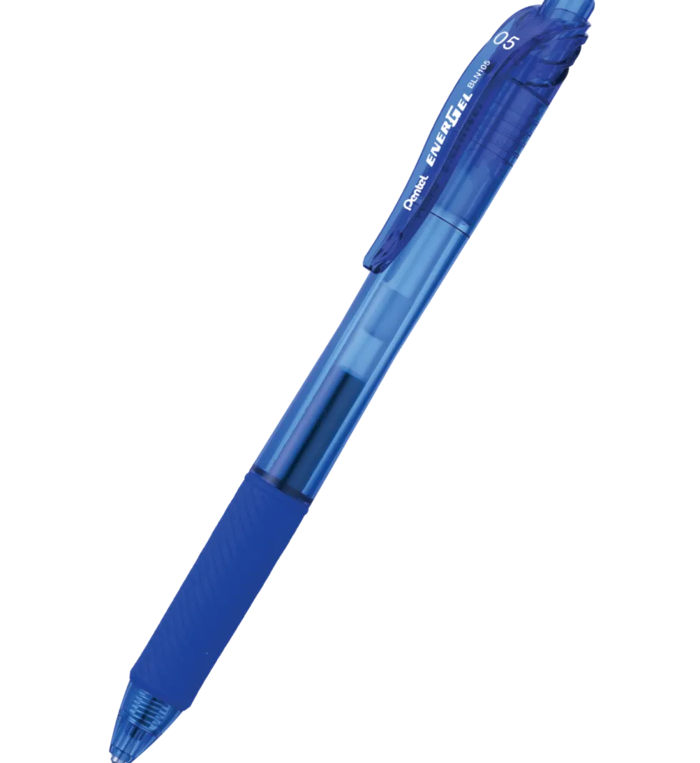 Cienkopis kulkowy EnerGel 105 - Pentel - niebieski, 0,5 mm