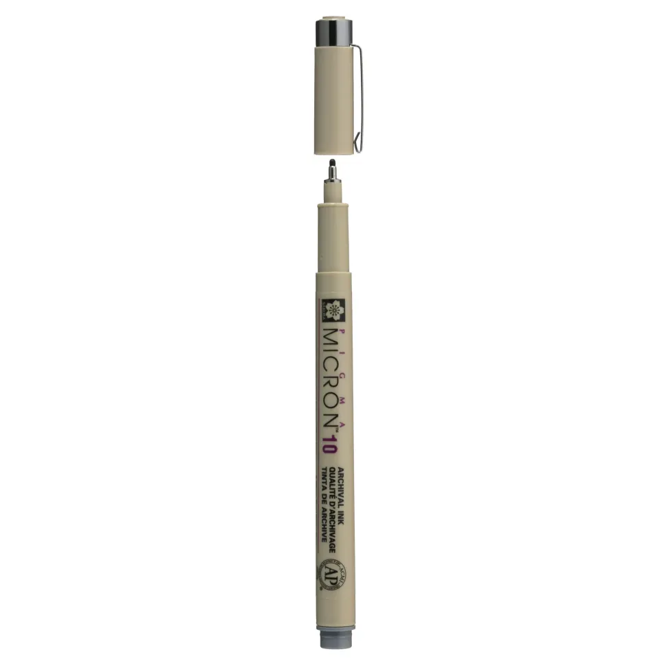 Cienkopis Pigma Micron 10 - Sakura - Cool Gray, 0,60 mm