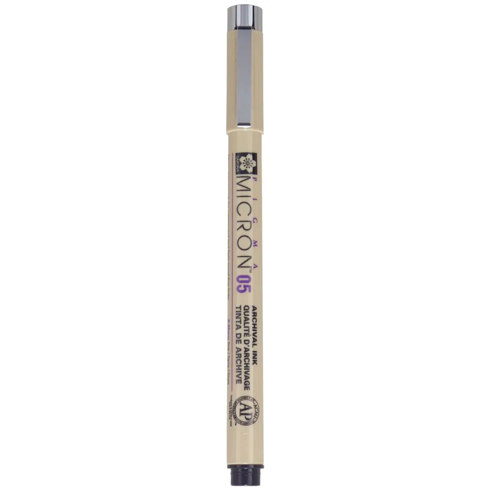 Cienkopis Pigma Micron 05 - Sakura - czarny, 0,45 mm