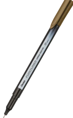 Cienkopis Pointliner Colour 0,4 mm - Pentel - brązowy