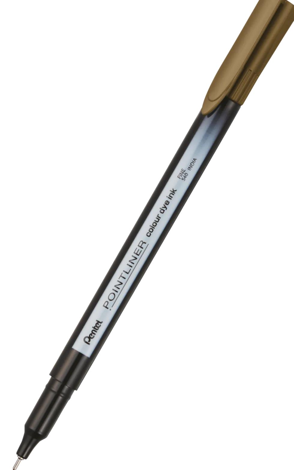 Cienkopis Pointliner Colour 0,4 mm - Pentel - brązowy