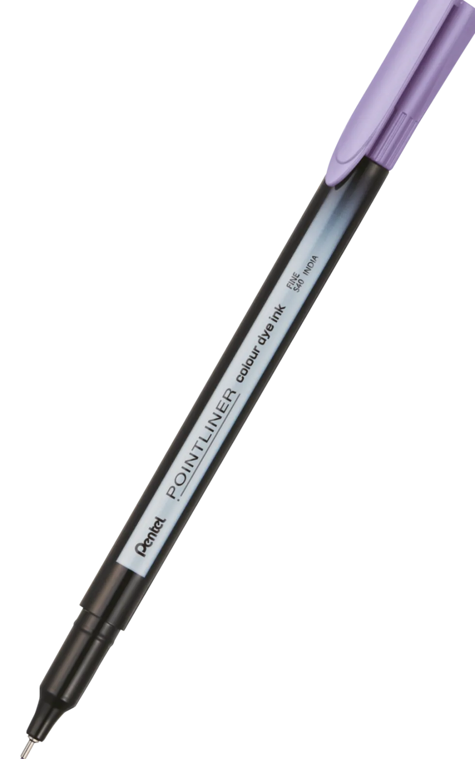 Cienkopis Pointliner Colour 0,4 mm - Pentel - lawendowy