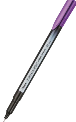 Cienkopis Pointliner Colour 0,4 mm - Pentel - liliowy