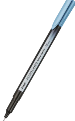 Cienkopis Pointliner Colour 0,4 mm - Pentel - morski