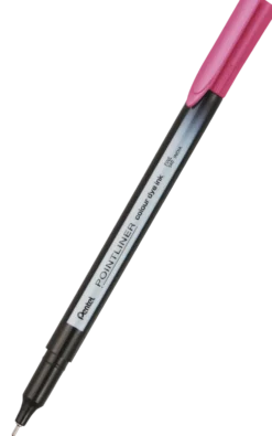 Cienkopis Pointliner Colour 0,4 mm - Pentel - różowy