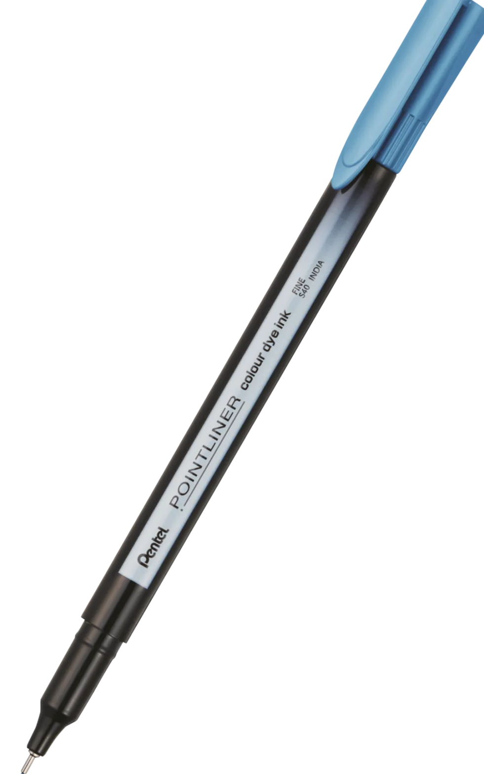 Cienkopis Pointliner Colour 0,4 mm - Pentel - turkusowy