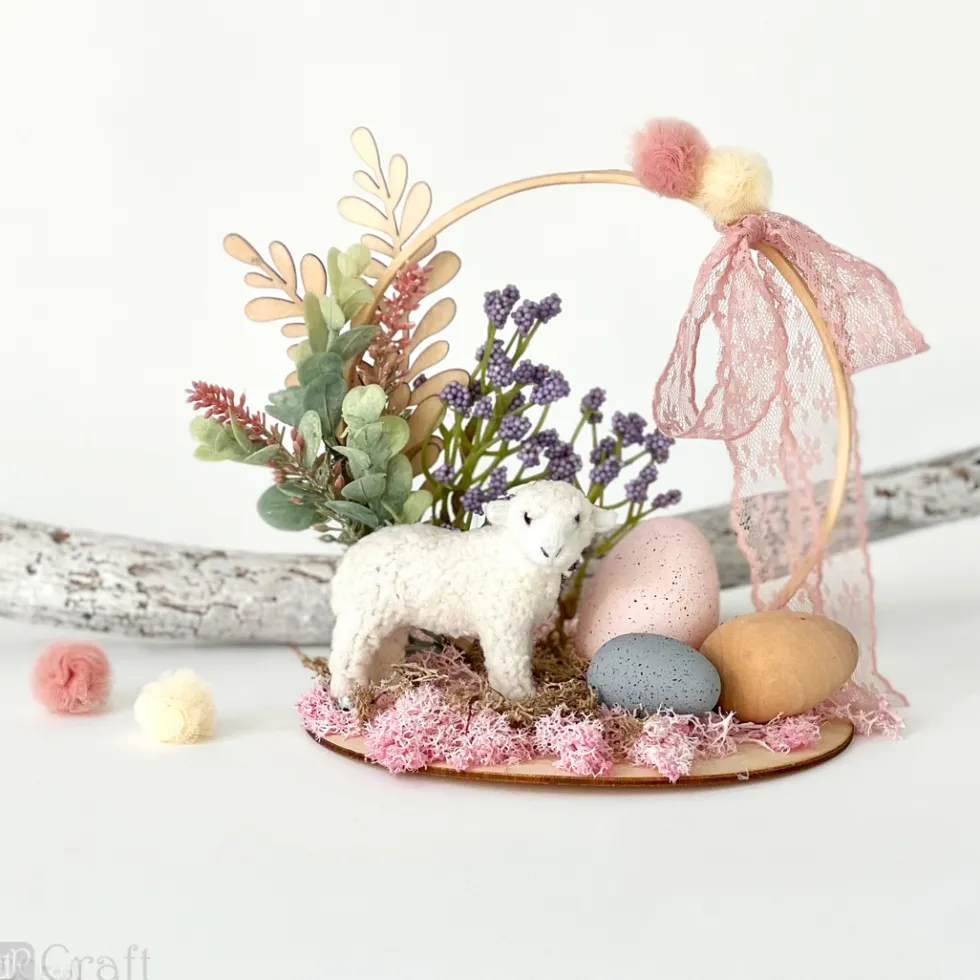 Drewniane kółka - DpCraft - 16,5 cm, 3 szt.
